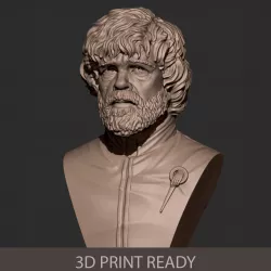 Tirion bust 3D print model