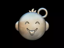 Tongue Face 3D print model