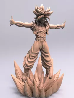 Trunks - Dragon Ball Z for 3d print 3D print model