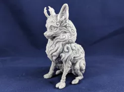 Twigg the Deer Fox 3D print model