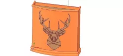 Umbrella wall mount Holder  for real 3D printing and cnc  3D print model