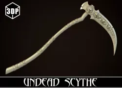 Undead Scythe 3D print model