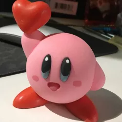 Valentines Day Kirby 3D print model