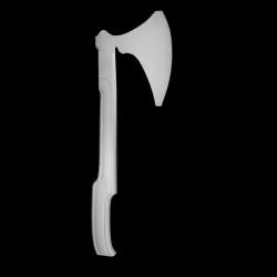 Viking ax 3D print model