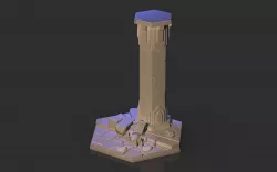Warhammer Underwolds Blocked Hex 3D print model