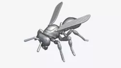 Wasp model 3D print model