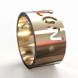 Wedding ring obr 219 3D print model