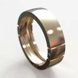Wedding ring obr 239 3D print model