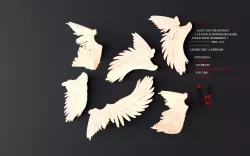 Wings 3D print model