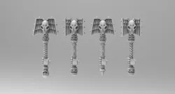 Wolf Priest Rods of Office - Standard And Next Gen Hands 3D print model