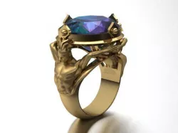 women ring No 03 3D print model