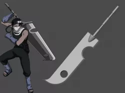 Zabuza sword from Naruto Shippuden - Fan Art for cosplay 3D print model
