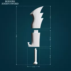 Zodds Sword from Berserk 3D print model