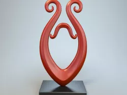 Abstract Figure 3D model