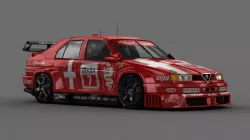 Alfa Romeo 155 V6 TI DTM 3D model