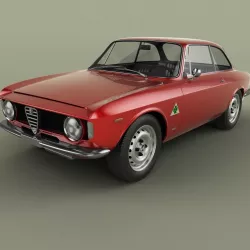 Alfa Romeo Giulia Sprint GTA 3D model