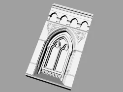 ancient columns ancient columns arches ancient 3D model