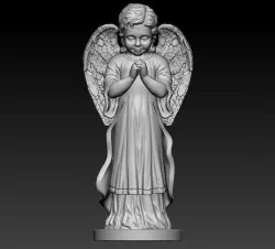 Angel Statue 3D print model 3D print model