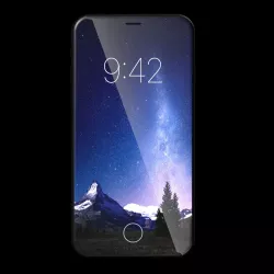 Apple iPhone X 2017 concept 3D model