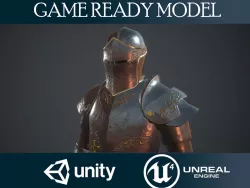 Armor Low-poly  3D model