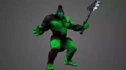 Armored Hulk 3D model