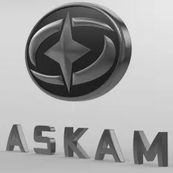 askam logo 3D model