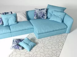 Atollo Corner Sofa 3D model