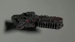 Attack spacecraft 3D model