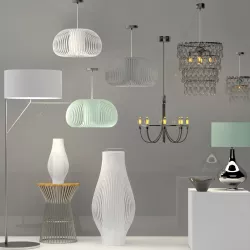 Aura Fixtures 3D model