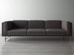Bank Sofa 3 Seater 3D model