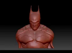 batman bust 3D print model