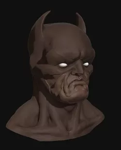 Batman Bust 3D print model