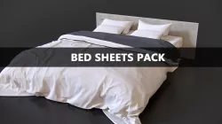 Bed Sheets Pack 3D model