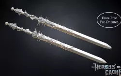 Blasphemous - Mea Culpa Sword 3D print model