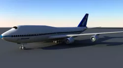 Boeing 747 3D model
