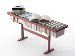 Booken - Bookcase  Coffee Table 3D model