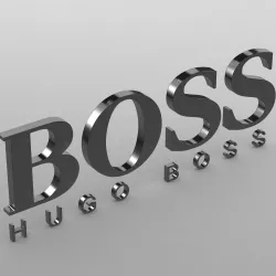 boss logo 3D model