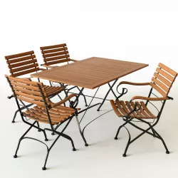 Brazil Table and Chair by MBM 3D model