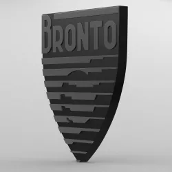 bronto logo 3D model