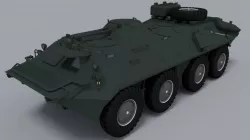 BTR-80 3D model