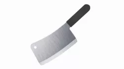 Butcher Knife  Low-poly  3D model
