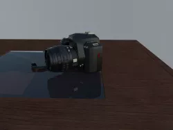 camera 3D model