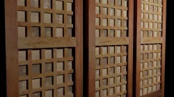 Capiz Windows 3D Model Low-poly  3D model