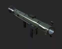 Carl Gustaf M4 Low-poly  3D model