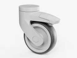 Caster Wheel 3D model