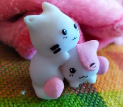cats cute keychain 3D print model
