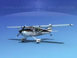 Cessna 170 V05 3D model