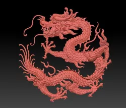 Chinese Dragon 3D print model