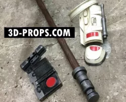Chirrut Imwe Cosplay set 3D print model