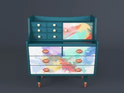 Commode 3D model